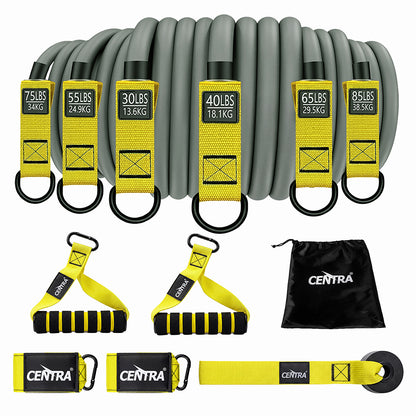 Resistance Bands Set 350LB 12 Piece | HomeAndLiving - 3