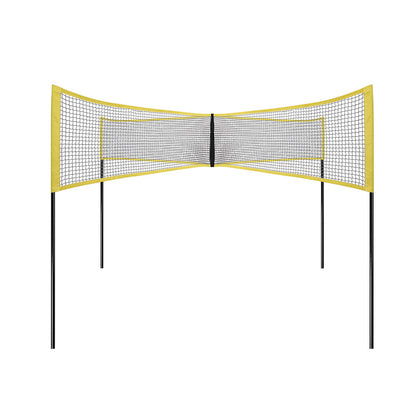 Four Square Volleyball Net Game