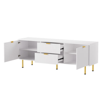 Compact 160cm Entertainment Unit  Comfortable Design Classic