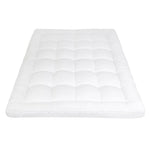 Contemporary Mattress Topper Pillowtop Cover Bed Protector Queen
