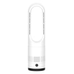 Versatile Bladeless Tower Fan 2 In 1 Cooler & Heater Fan  Premium