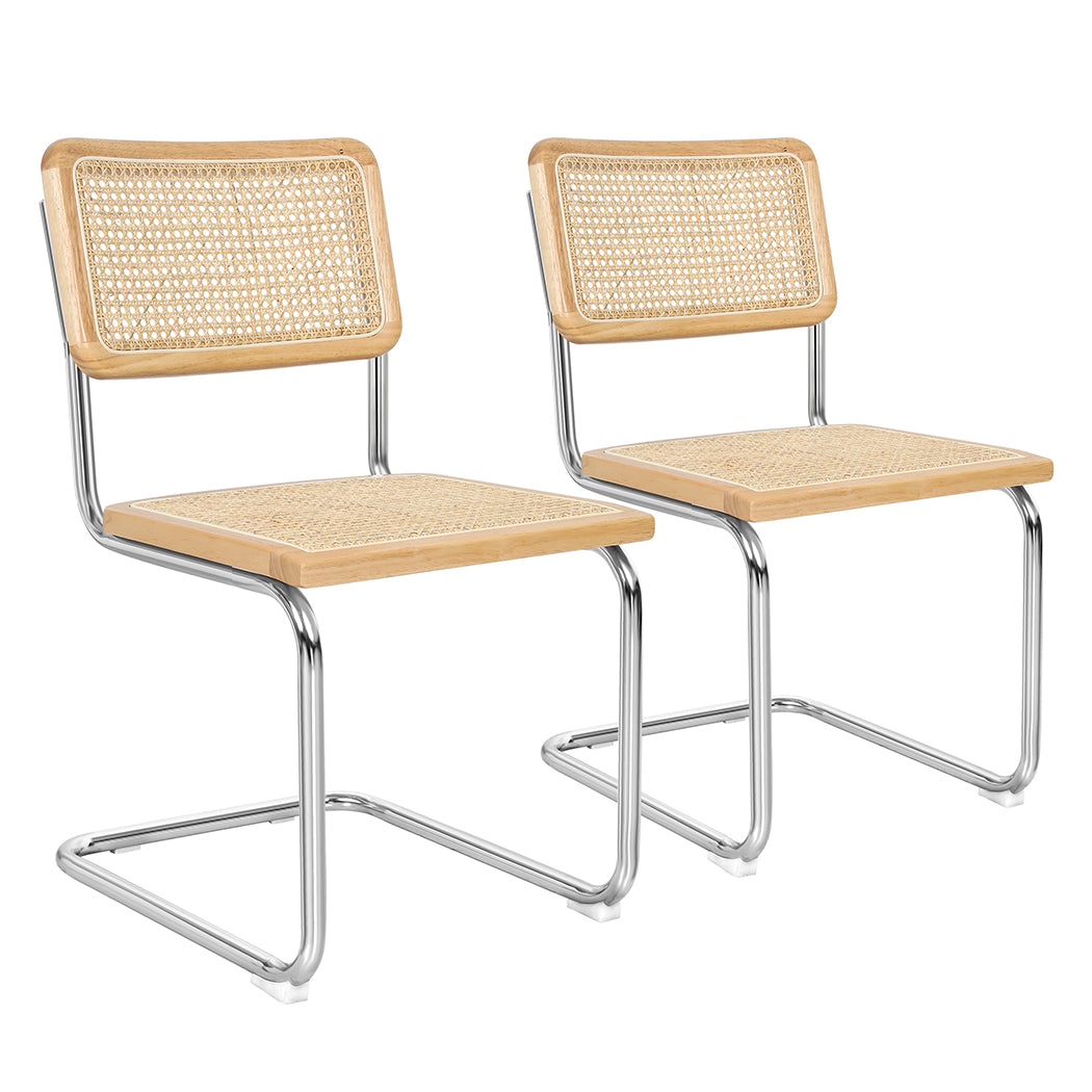 Luxury 4x Rattan Chair Dining Chairs  Comfortable Design Classic