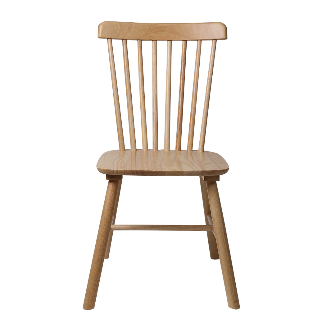 Contemporary 8x Dining Chairs Kitchen Windor Oak  Wood Finish