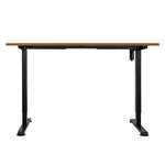Compact Motorised Standing Desk Adjustable 140cm Natural 1000x 1MM