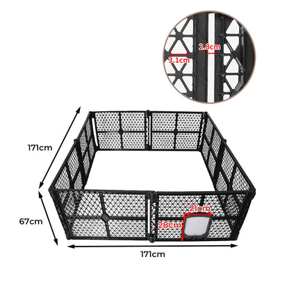 Large Folding Pet Playpen 86x67cm