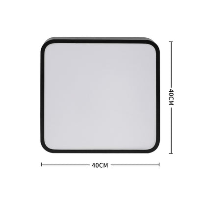 3-Colour Ultra-Thin 5CM LED Ceiling 54W Black