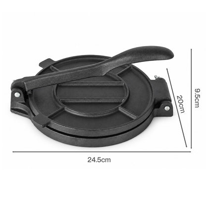 Cast Iron Tortilla Press Heavy Duty 24.5x20x9.5cm