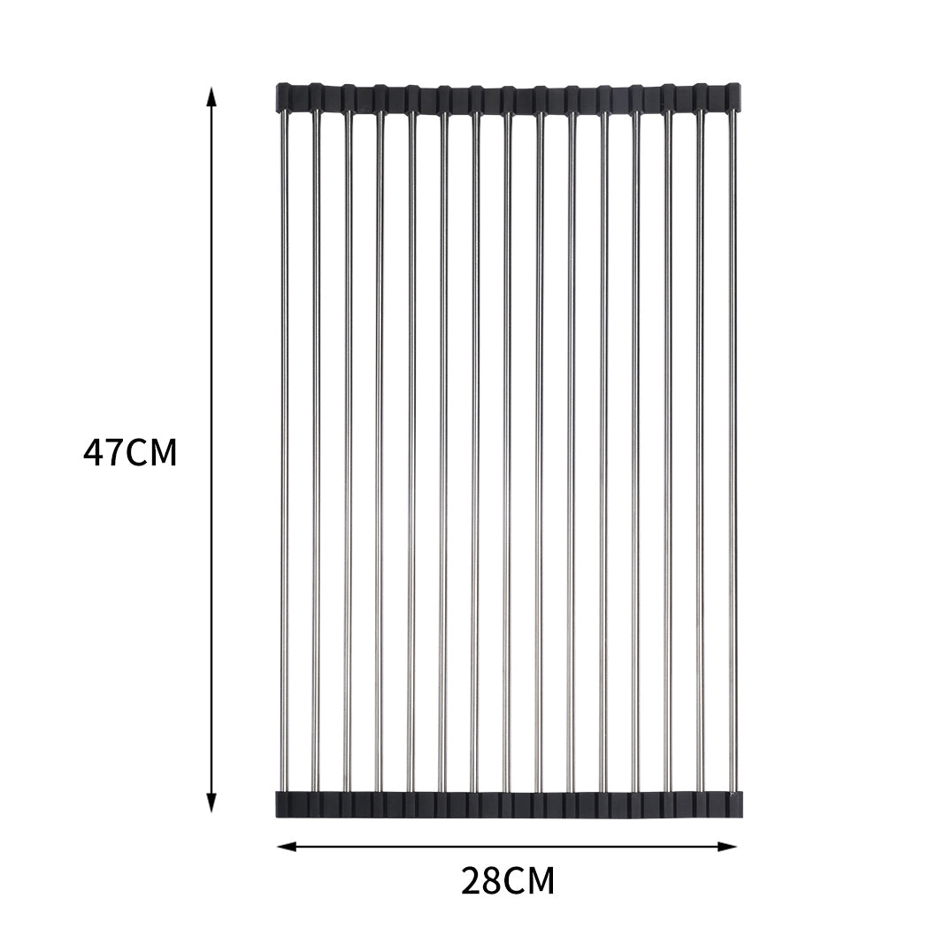 Stainless Steel Dish Drainer over