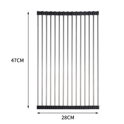 Stainless Steel Dish Drainer over