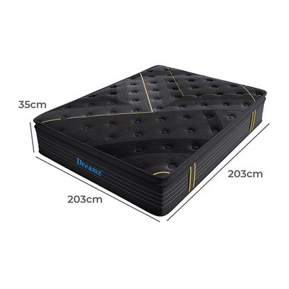 Super King Mattress Bamboo Top 203x203x35cm