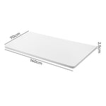 Functional Desktop For Motorised Adjustable Black 140X70CM White