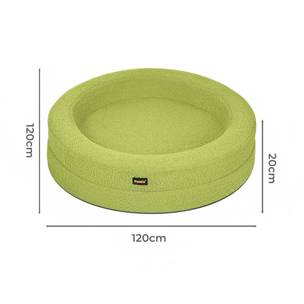 Orthopedic Memory Foam Dog Sofa 120x120x20cm