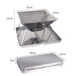 Charcoal BBQ Grill Foldable Barbecue