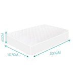 Fitted Waterproof Bed Mattress King Single