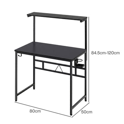 Levede Gaming Table Spacious Wear Resistan Stable Computer Desk Earphone Hook