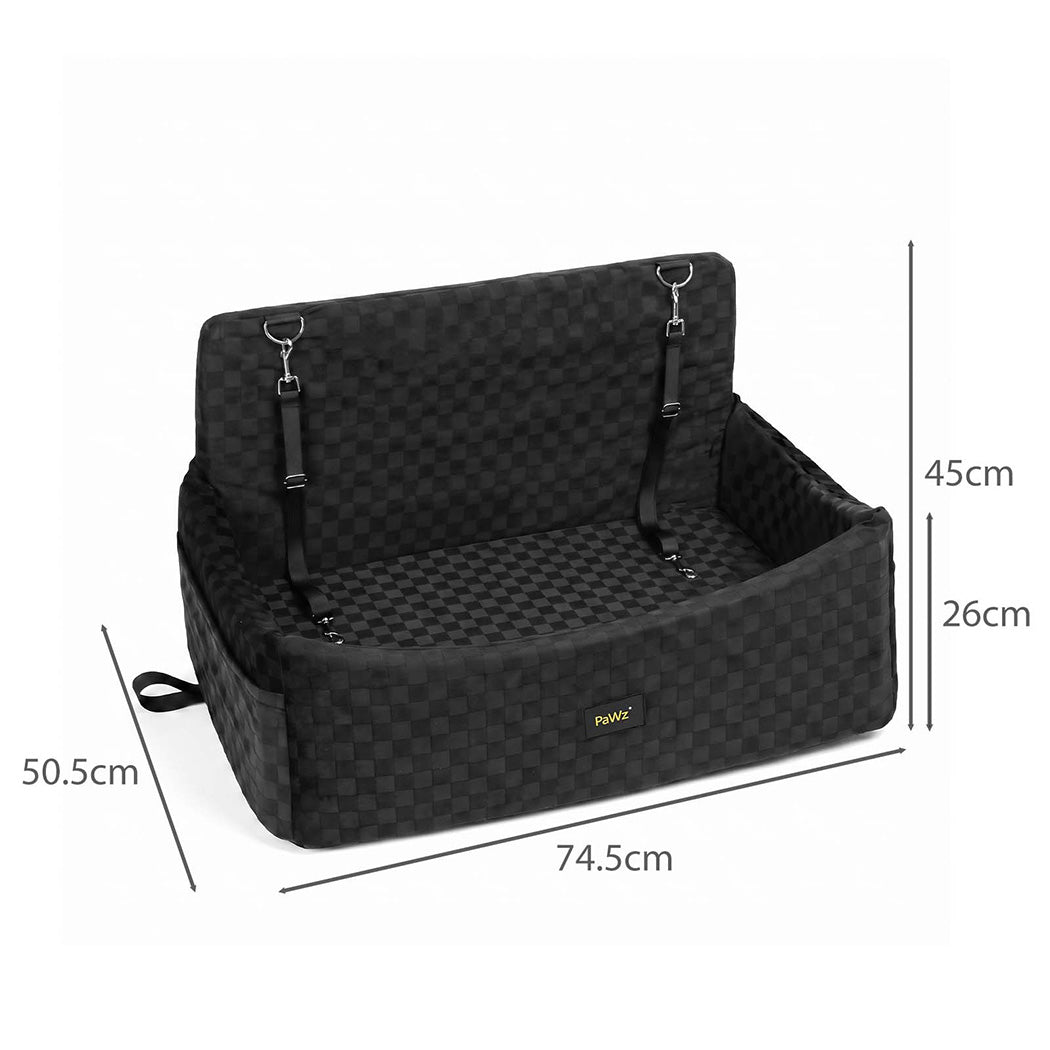 Large Dog Car Booster Seat 74.5x50.5x45cm