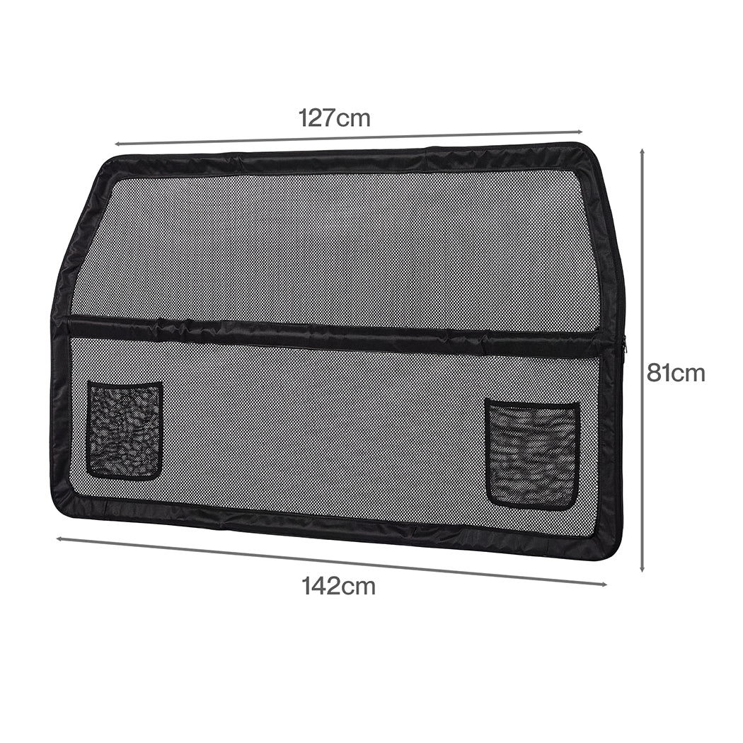 Dog Car Barrier Mesh Protector 142x81cm