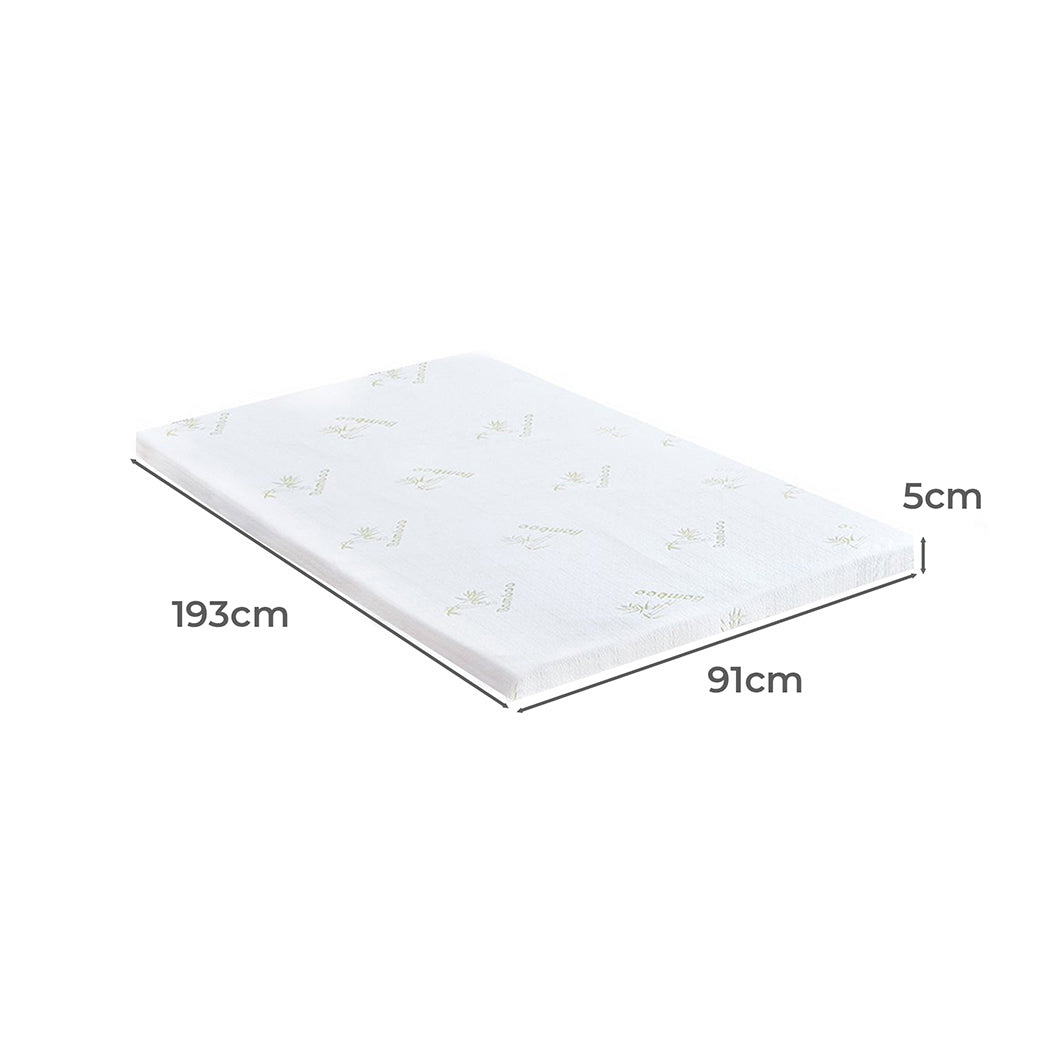 5cm Thickness Cool Gel Memory Single