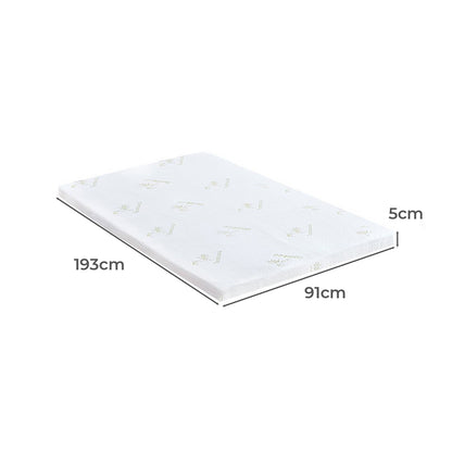 5cm Thickness Cool Gel Memory Single