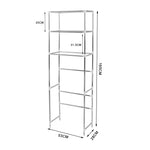 3-Tier Over Toilet Storage Shelf Rack