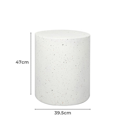 Round Side Table Terrazzo 39.5x39.5x47cm