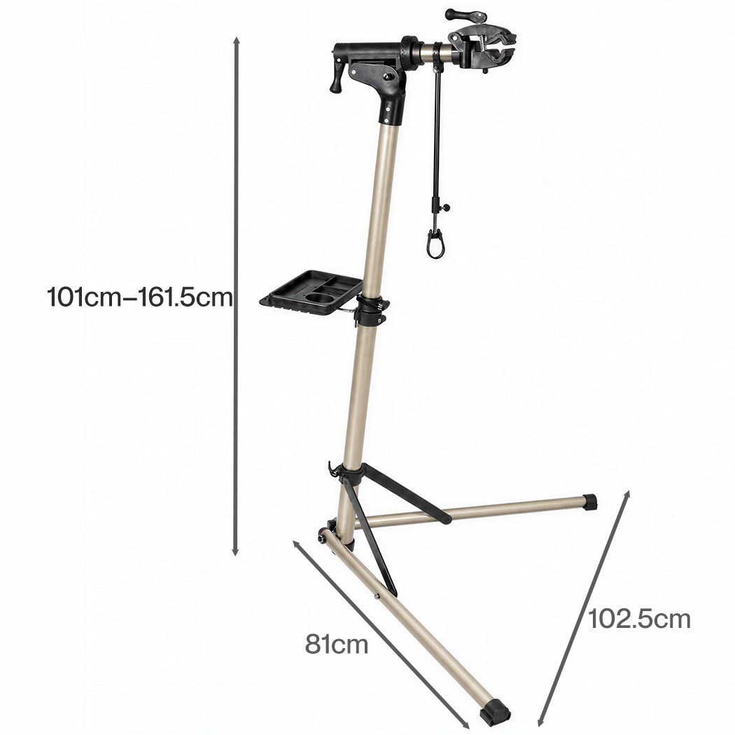 Bike Repair Stand Adjustable Foldable 60lbs | HomeAndLiving - 4