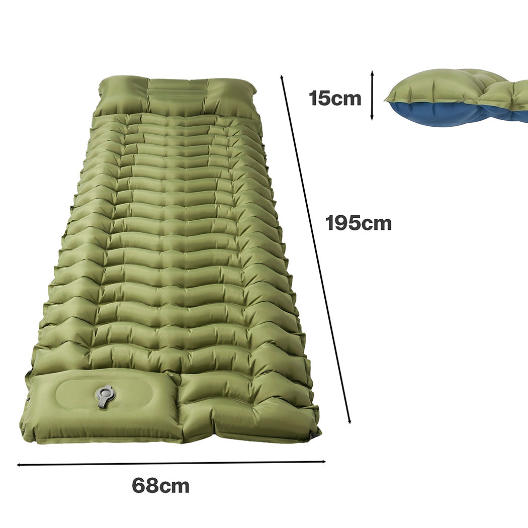 Inflatable Camping Sleeping Pad Ultralight Mat | HomeAndLivi - 4