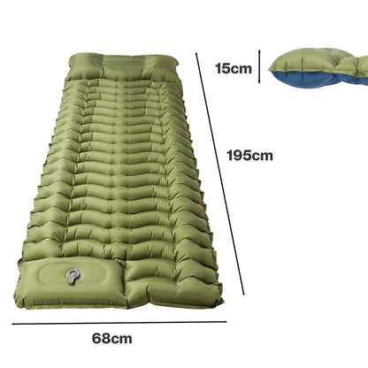 Inflatable Camping Sleeping Pad Ultralight Mat | HomeAndLivi - 4
