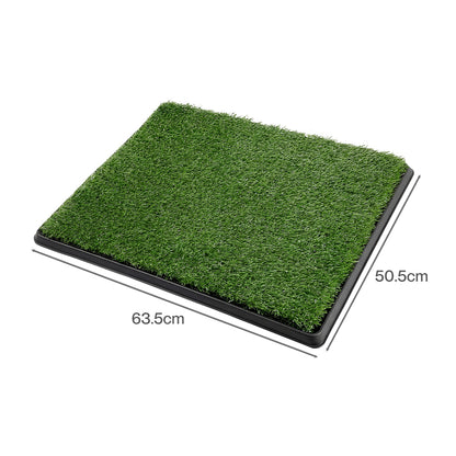 Dog Potty Tray Washable Grass Mat Training | HomeAndLiving