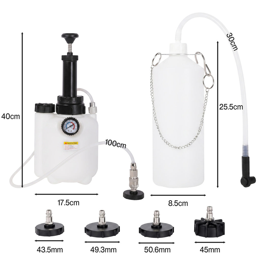 Brake Bleeding Kit 3L Pressure 17.5x40cm