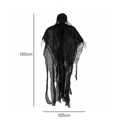 Grim Reaper Decoration Black 130x6x46cm