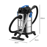 30L Wet Dry Vacuum Cleaner Blower 1400W | HomeAndLiving