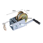 4WD Hand Winch Boat Car Trailer Manual