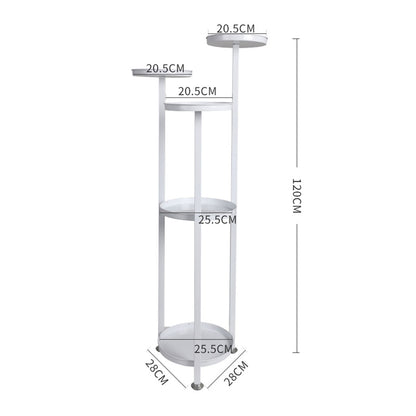 Plant Stand Outdoor Indoor Flower White Large