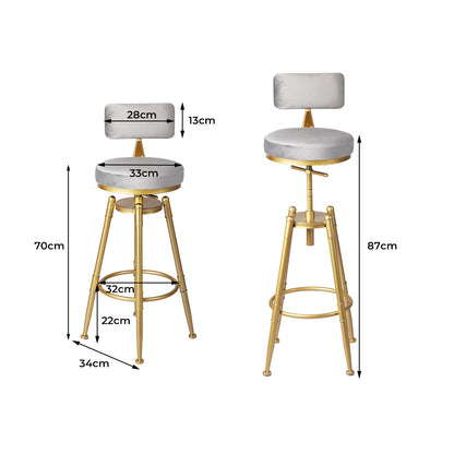 Premium 1x Bar Stools Kitchen Stool Chair  Premium Quality Build