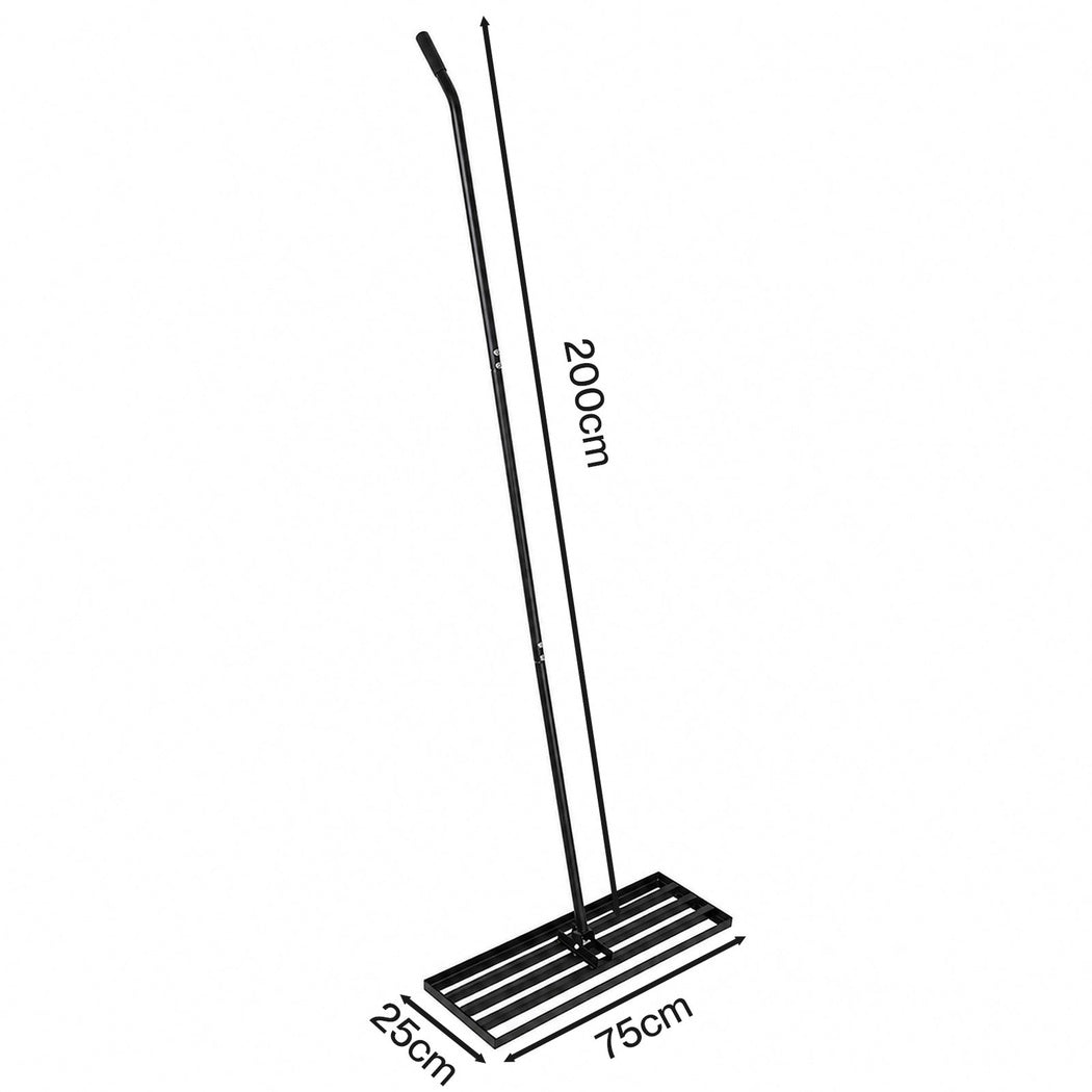 Lawn Levelling Rake Heavy Duty 75x25cm