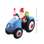 Inflatable Christmas Decor Tractor