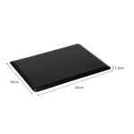 Ergonomic Anti Fatigue Mat Standing Desk 50x80cm Black Medium