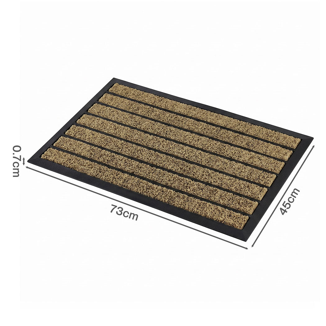 Front Door Mat Heavy Duty Non Slip 45x75cm