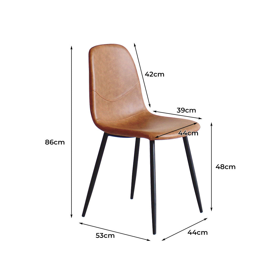 Ergonomic 8x Dining Chairs Kitchen Eames  Soft Cushion Classic