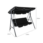 Swing Chair Hammock Outdoor Furniture Black