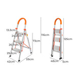 3 Step Ladder Folding Aluminium