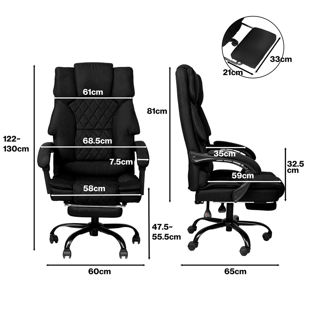 Ergonomic Office Chair Recliner 60x65x120cm
