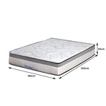 Elegant Spring Mattress Bed Pocket Tight King  Scandi Inspired Design