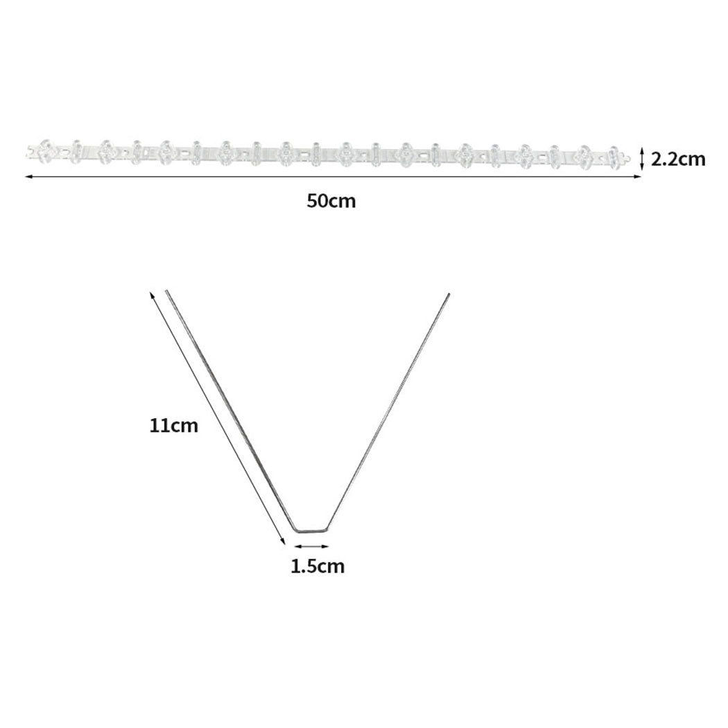 10x 50cm Anti Bird Spikes Pigeon