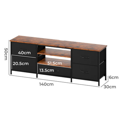 Tv Stand Cabinet 140cm 140x30x50cm