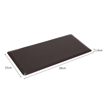 Anti Fatigue Mat Standing Desk - Brown Large