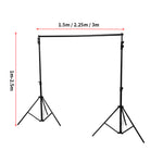 Backdrop Stand Pro.Studio Screen Photo 2.5X3