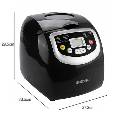 Bread Machine 19 In 1 600W 33.5x27.2x29.5cm