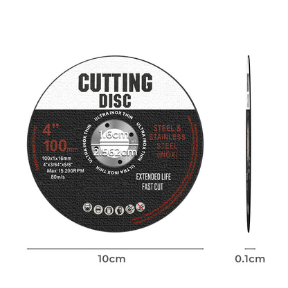 Cutting Discs 100mm 4" Thin